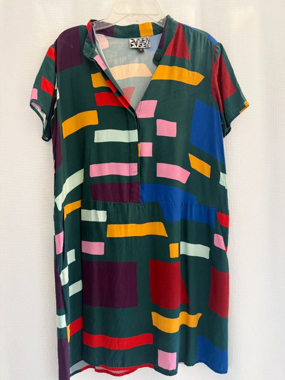 Dusen Dusen oversized t-shirt dress in silk